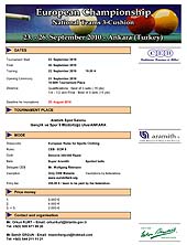 INFO CAMPIONATO EUROPEO