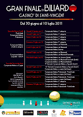GRAN FINALE DI BILIARDO